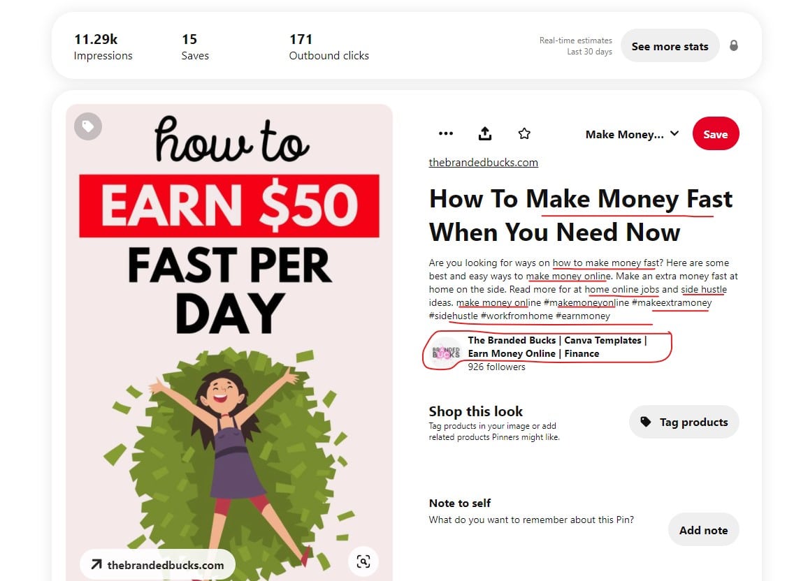 how to make money on Pinterest without a blog