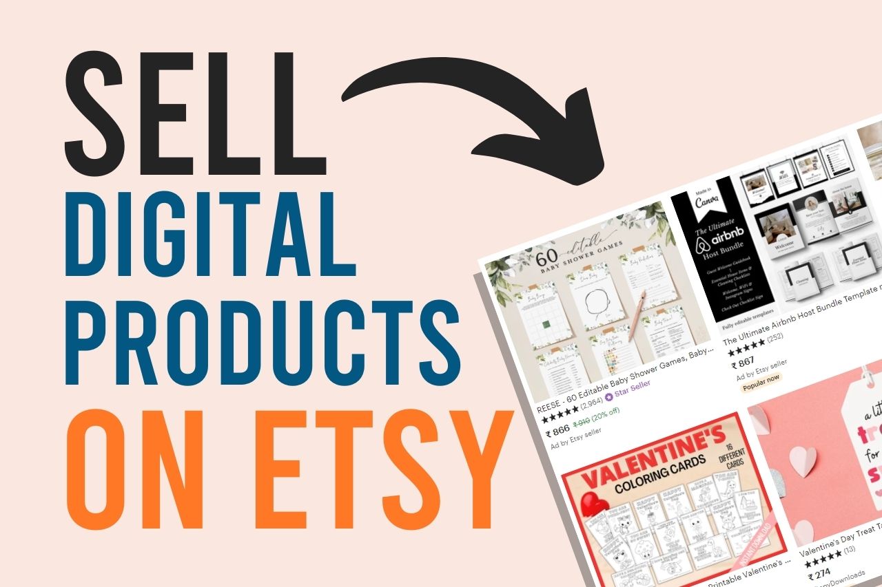 Read more about the article How To Sell Digital Downloads On Etsy | 6 Easy Steps (2022)