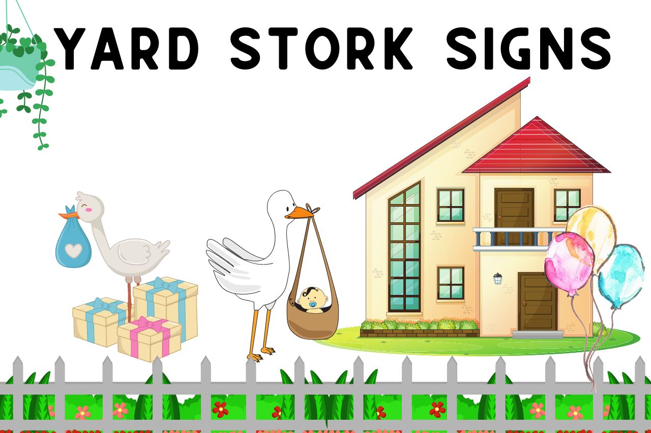 yard stork signs