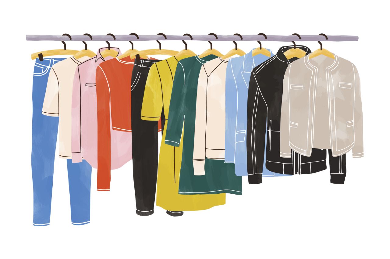 Display On Cloth Hangers