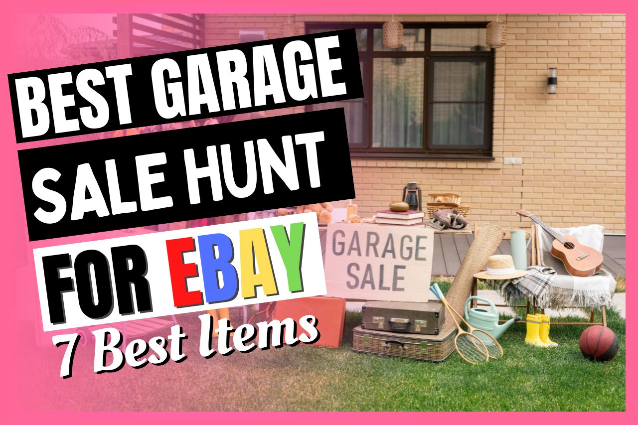 Read more about the article What To Buy At Garage Sales To Sell On eBay (10 Best Items)