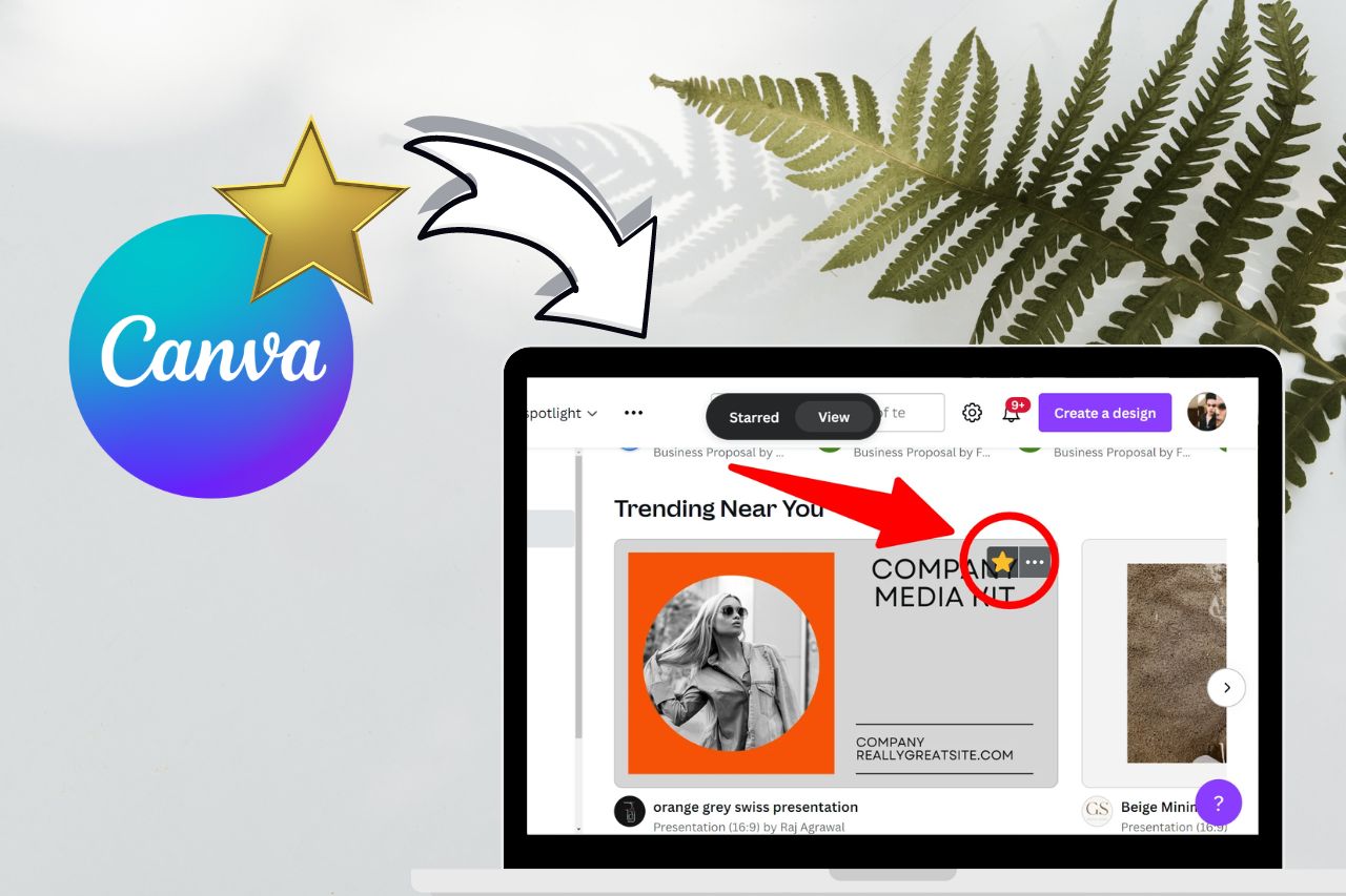 How To Find Starred Templates On Canva (Easy Way!)