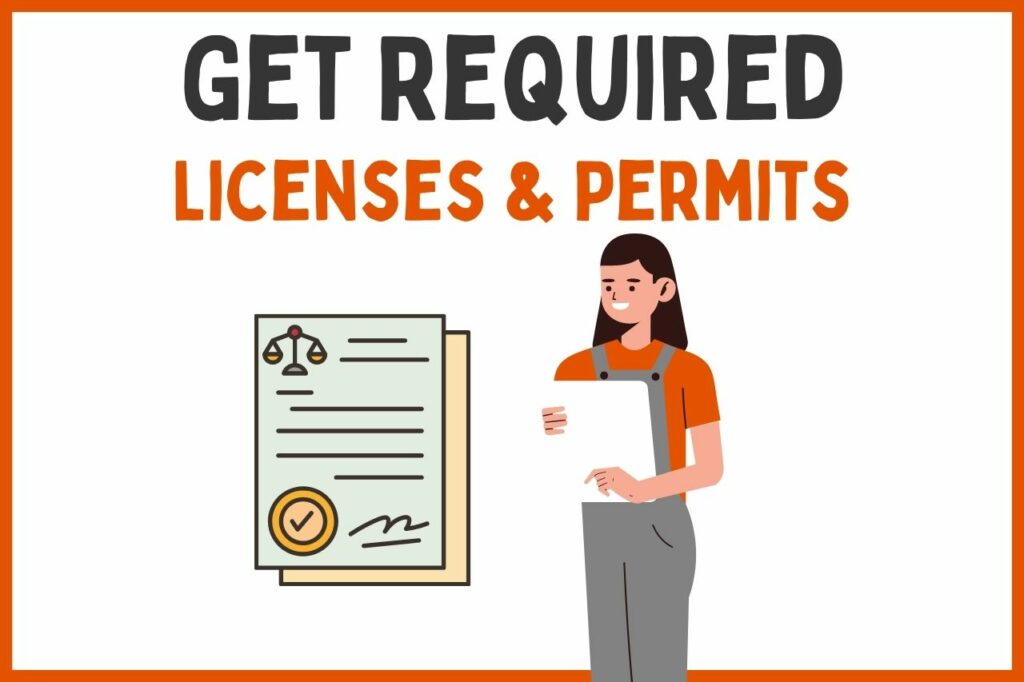 Gather Licenses and Permits