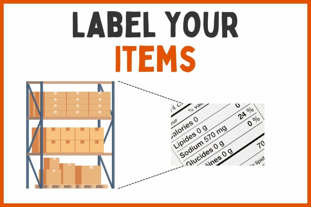Label Your Items