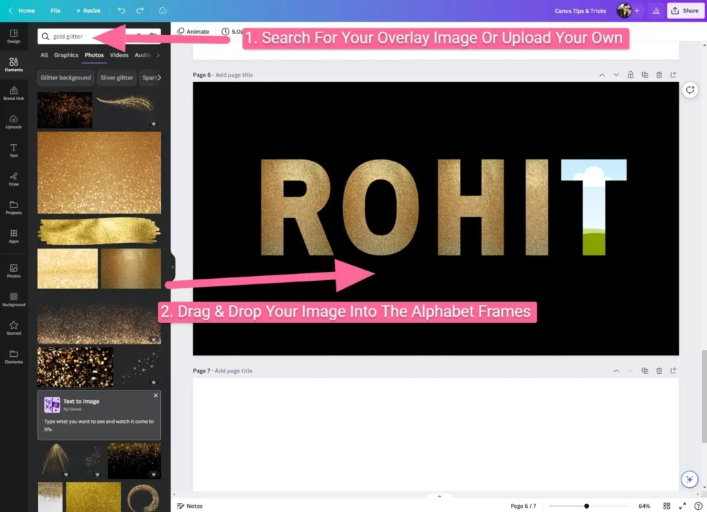Drag and Drop Overlay Image