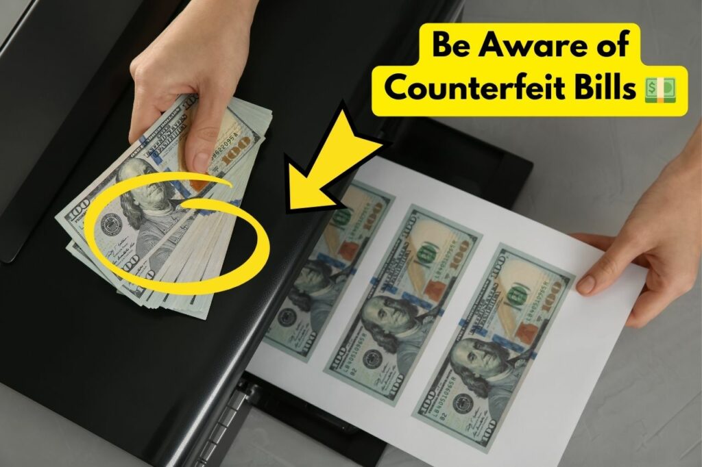 Be aware Of Counterfeit Bills