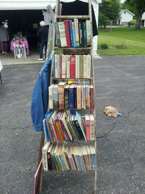 Ladder Shelves