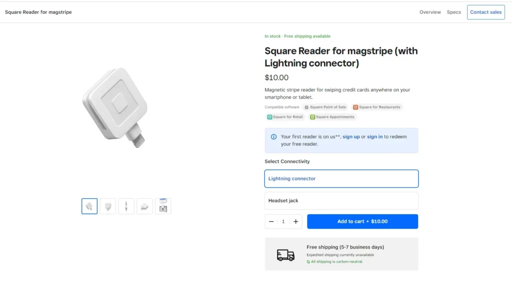 Square Card Reader