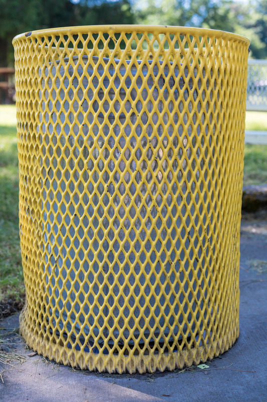 Park Trash Can