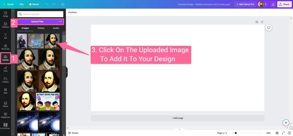upload your design