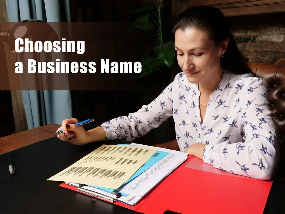 Choose a Business Name