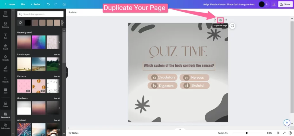 Duplicate Your Page