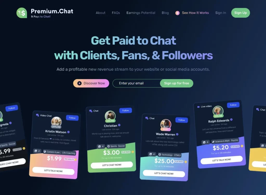Premium Chat