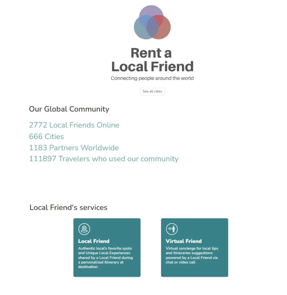 Rent a Local Friend