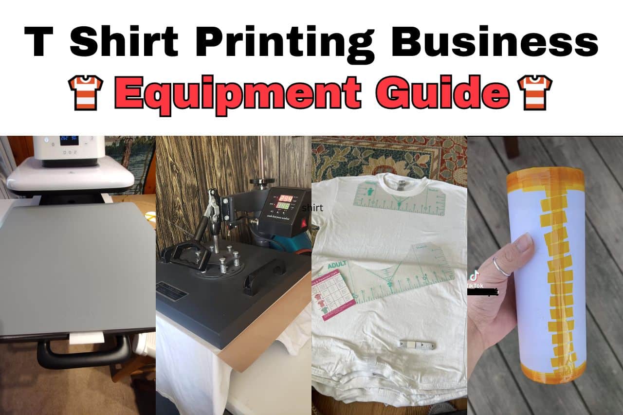 T-shirt Printing Business Equipment Guide - 2024 (For Beginners!)